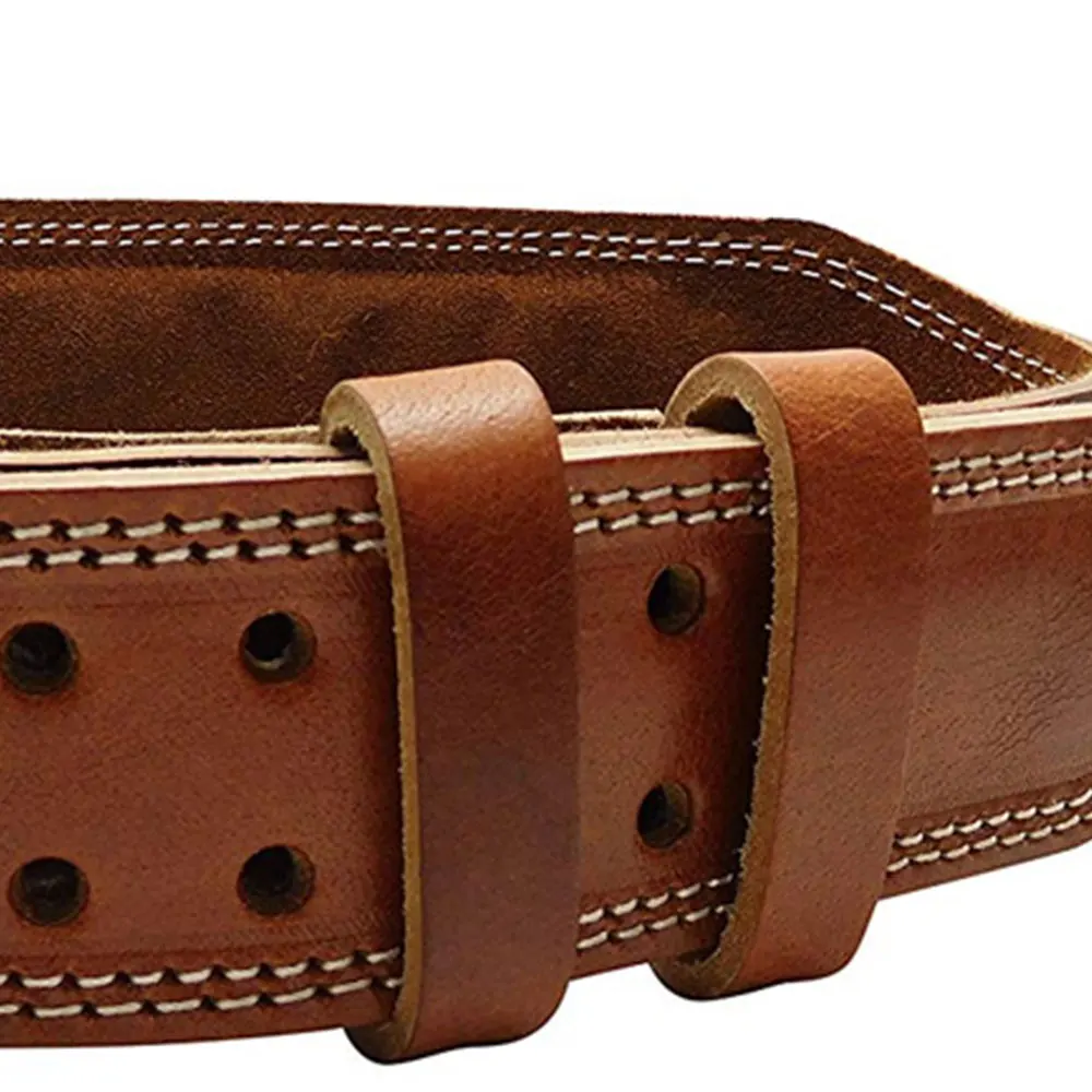 Pu Leather Weightlifting Belt Gym Fitness Powerlifting Back Support Power Training Weight Lifting Belt