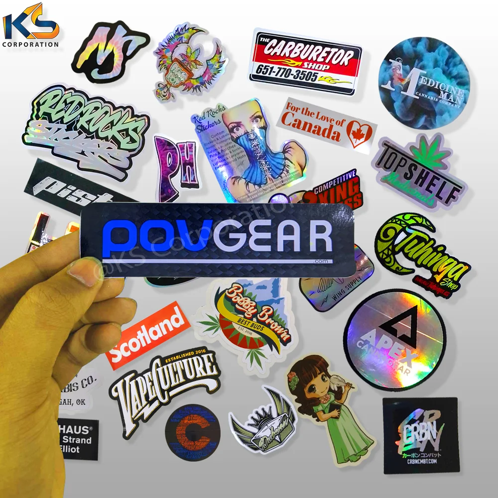 Custom Die Cut Cartoon PVC Vinyl Anime Sticker With Your Own Design PVC Stickers Print Outdoor Adhesive Stickers,uv Resistant