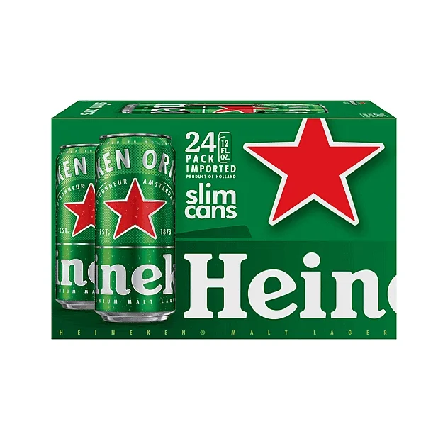 High Quality Heinekens Larger Beer 330ml X 24 Bottles