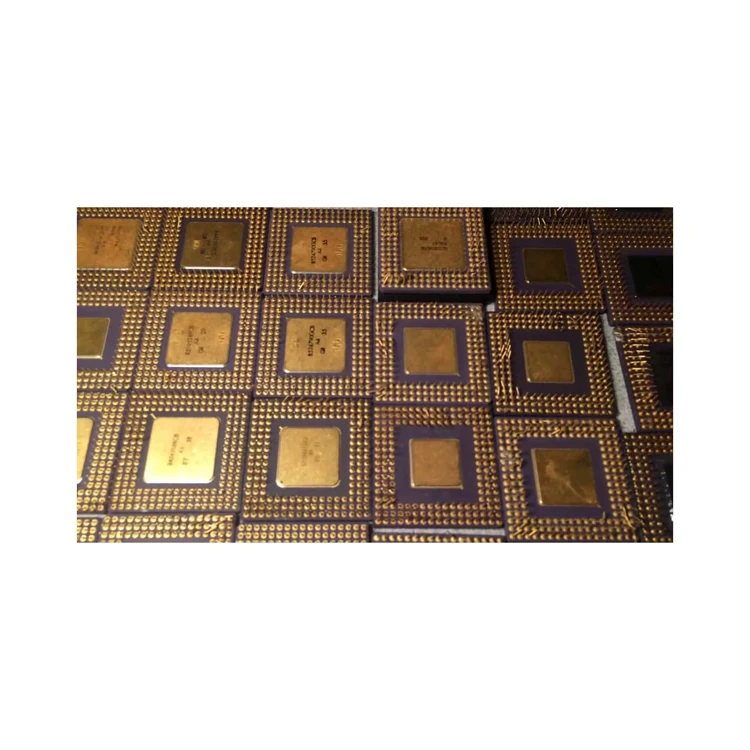 Ceramic CPU Scrap with gold pins/ / Processors scrap/Intel Pentium Pro Ceramic at wholesale price