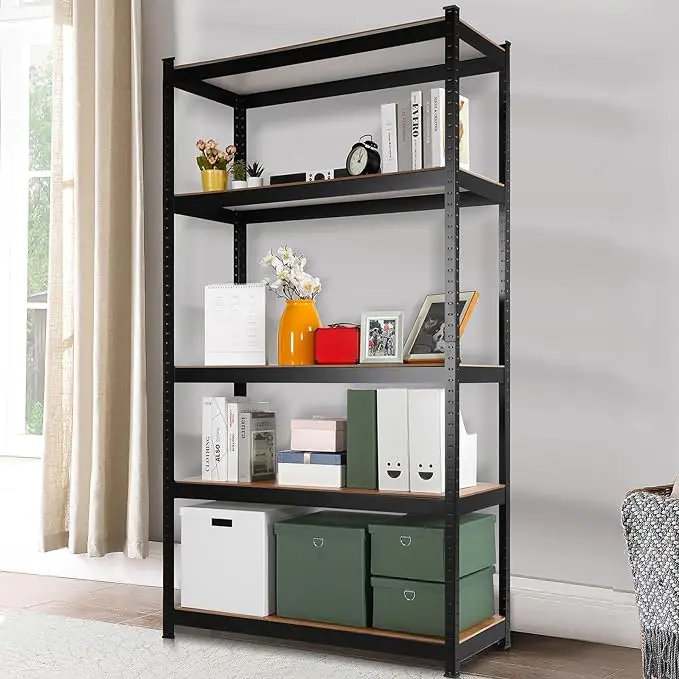2 Bay 180cm x 90cm x 40cm Galvanized 5 Tier (175KG Per Shelf) Storage Shelving Units For Home Garage