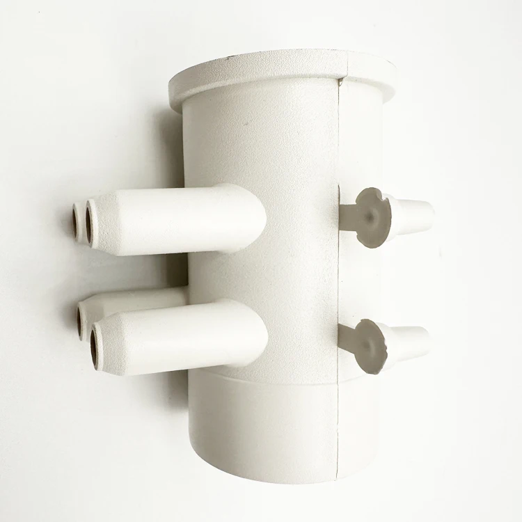 Air Manifold Square Whirlpool Bathtubs 3 Way Hose Pneumatic Air Manifold Connecting Air Pipes Manifold