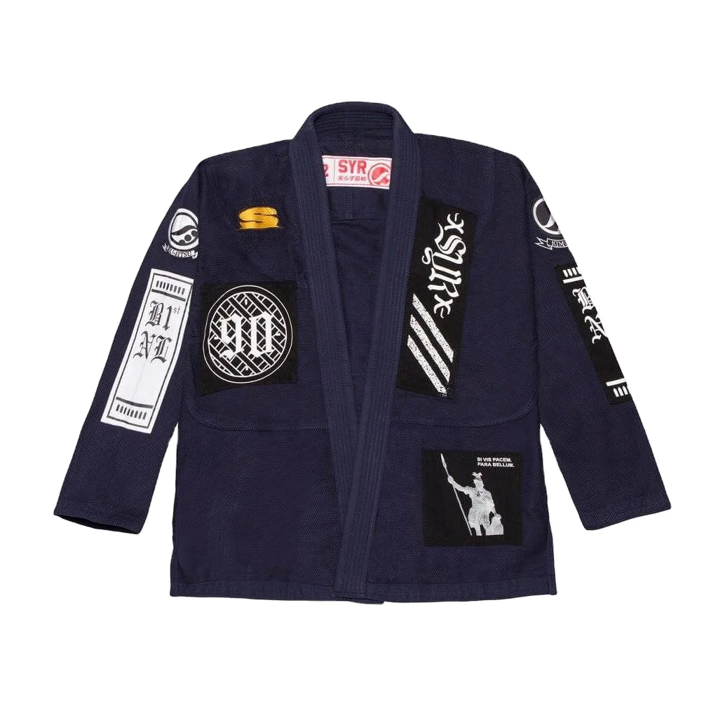CUSTOM DESIGN EMBROIDERY AND PATCHES BJJ KIMONO / HIGH QUALITY BRAZILIAN JIU-JITSU GI WITH YOUR CUSTOM