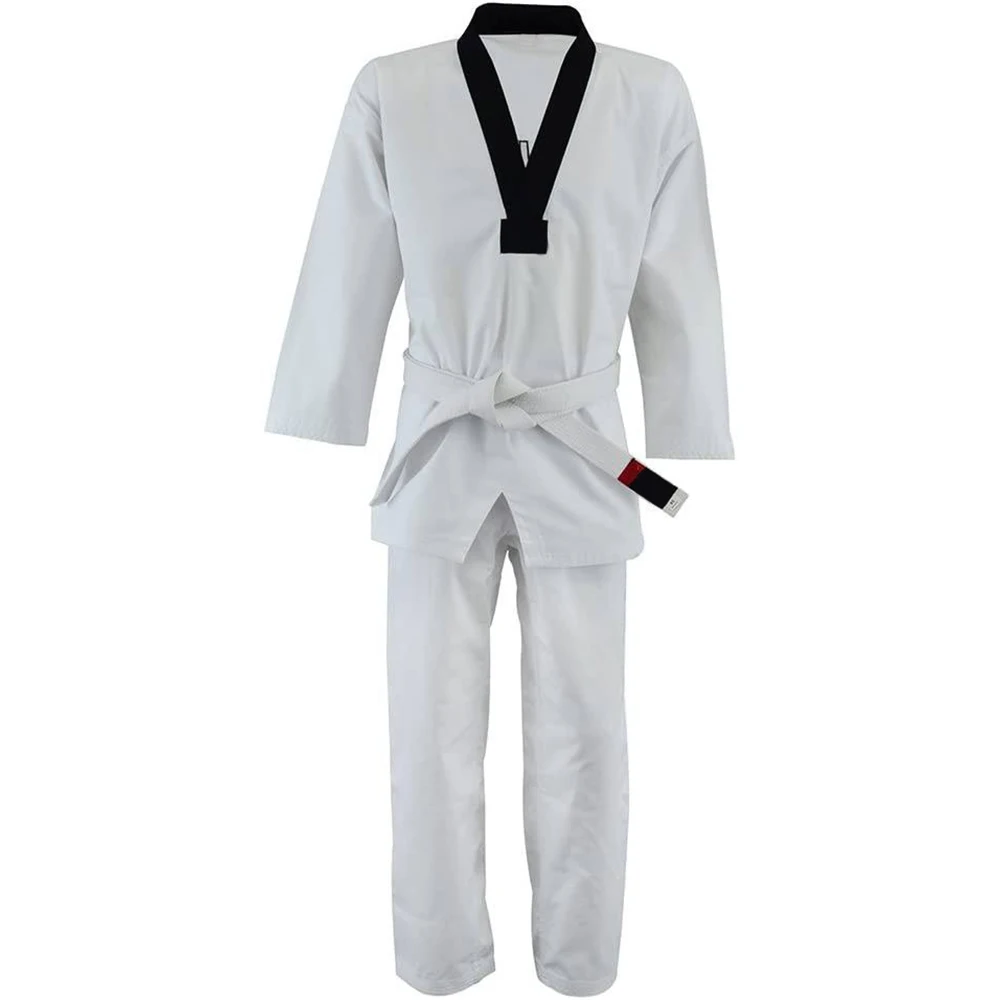 Factory best quality taekwondo With Printed Back WTF Taekwondo Dobok/Suit/Uniform