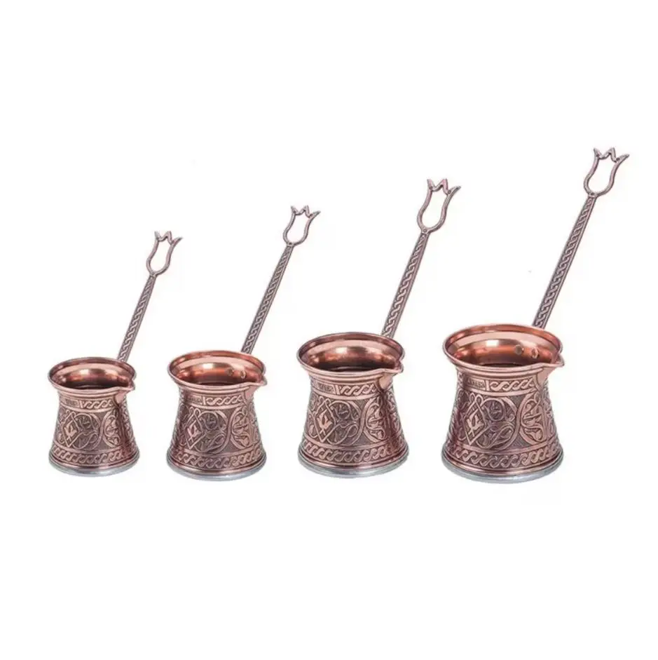 Wholesale brass handle Turkish coffee pot tableware coffee cup for home kitchen restaurant hotel party table decor made in India