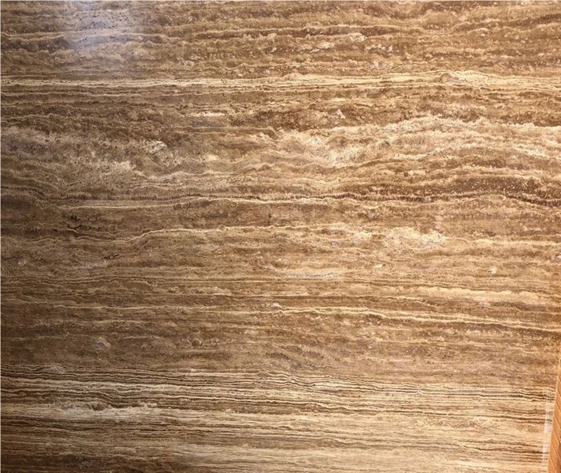 Noce Travertine Natural Stone Blocks for Kitchen Applications