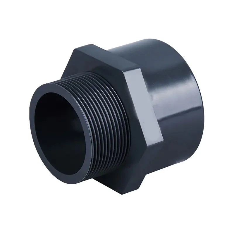 Сальвадор OEM 25*3/4 'UPVC PN16 фитинги с наружной резьбой адаптер для водоснабжения пластиковые