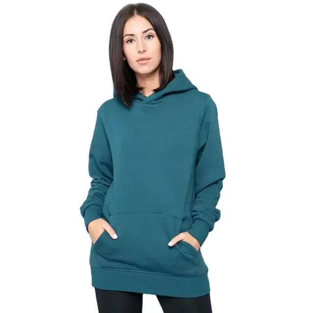 Wholesale custom french terry gym women fancy Hoodies Breathable Polyester Spandex Slim Fit Long Sleeve Custom lady