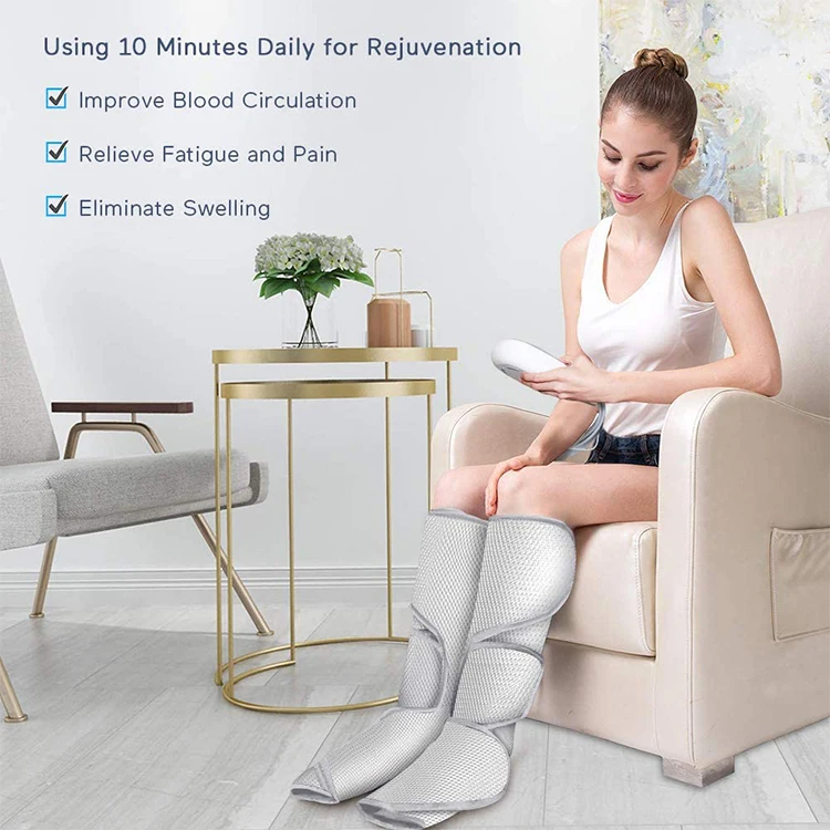 Wholesale price improves blood circulation portable kneading relaxing foot and leg massager tool with heat
