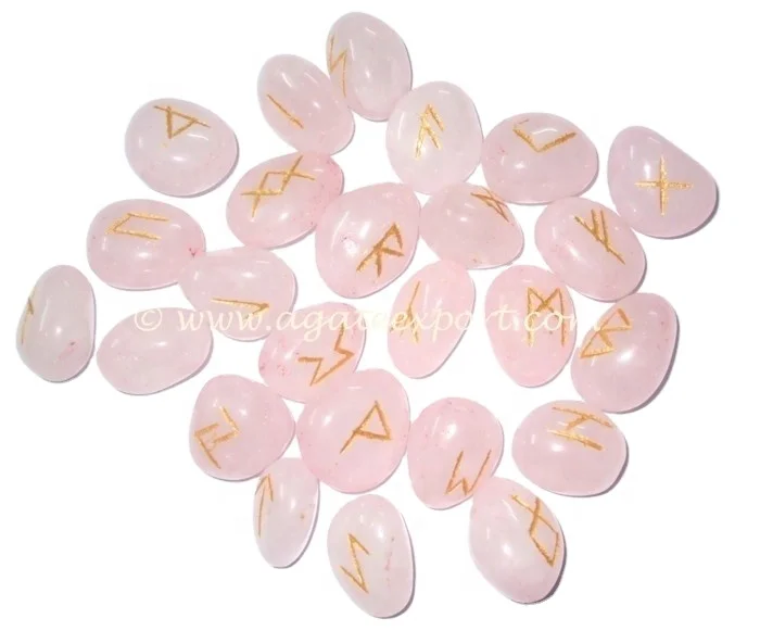 Buy Wholesale Semiprecious healing crystals Stone Craft Gemstone Rune Set Healing Rune Stones Sets Get Gems Runes