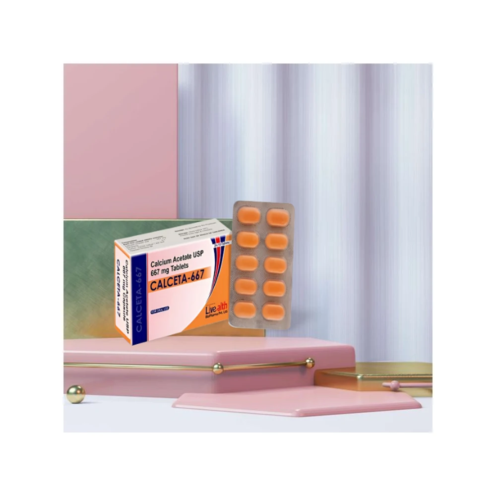 Покупка высококачественных растительных ингредиентов кальцетат кальция 667 мг таблетки Прямая поставка с завода оптовая продажа