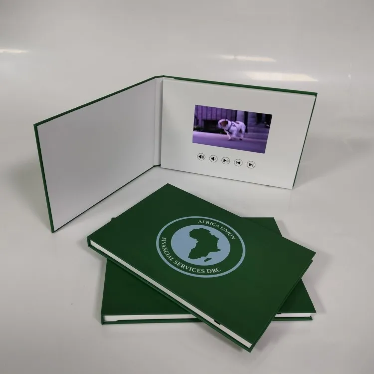 Custom LCD Video Brochures for Presenting Your Organization