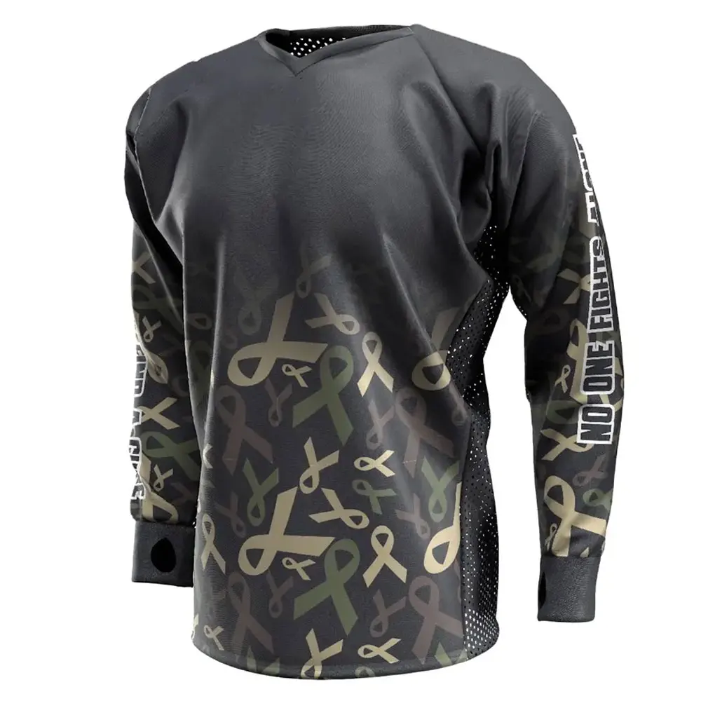 Customized Design Affordable Prices Trending Style Paintball Jersey / Low MOQ New Arrival Sublimation Paintball Jersey