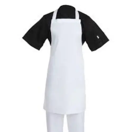 Polyester Custom Apron Logo Kitchen Cleaning Cooking Polyester Aprons For Sublimation Chef Polyester Kitchen Apron Wholesale