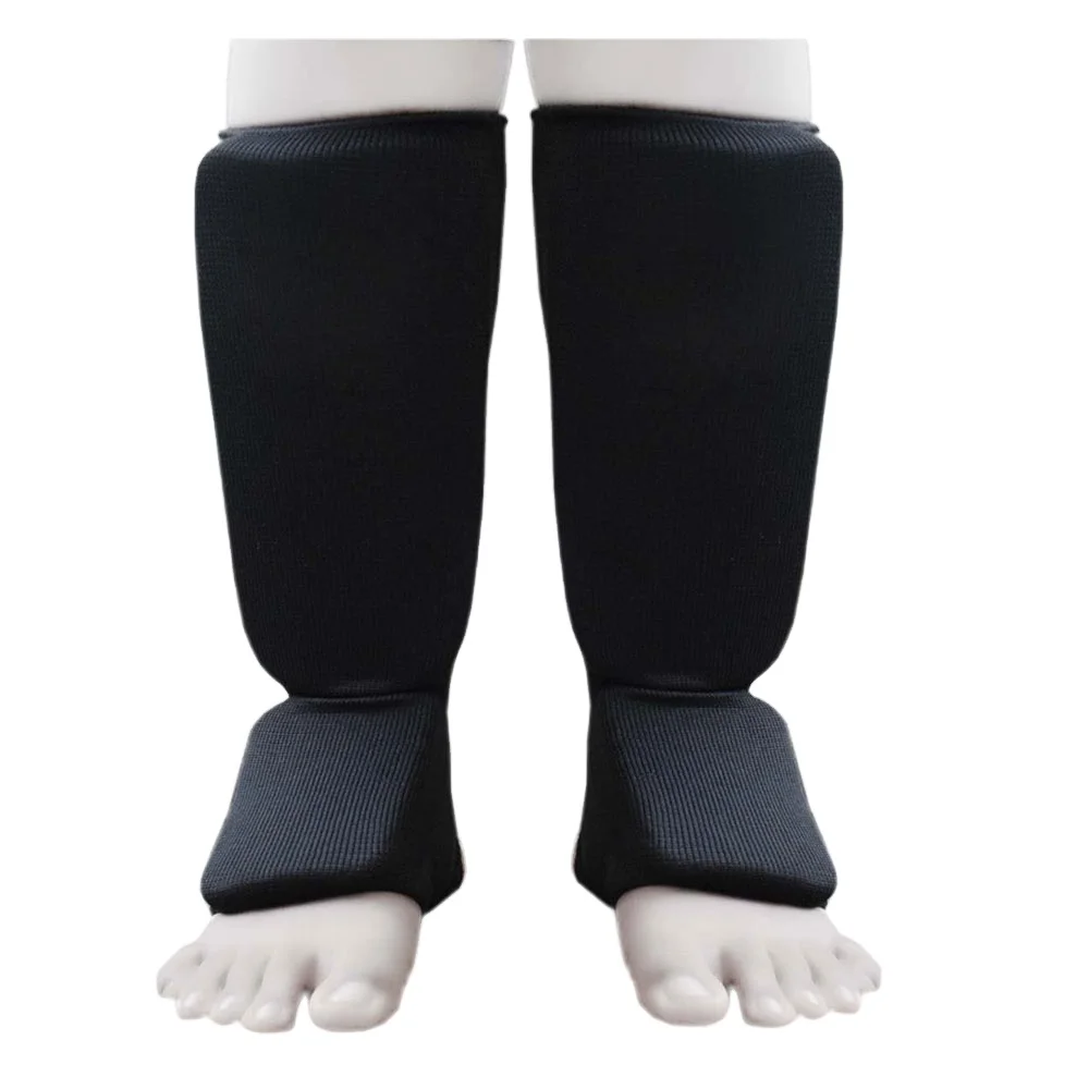 custom logo white anti slip shin guard stay ankle protective pressure holding band outdoor soccer shin guard board holder straps