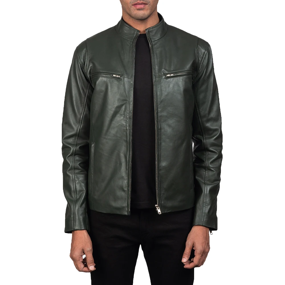 Pakistan Leather Factory for Fashion leather Bomber Jackets in Suede Buffalo Cowhide High Quality
