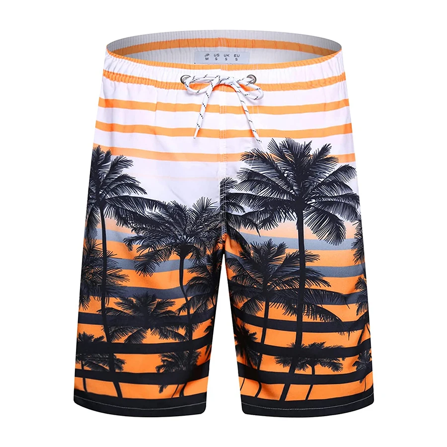 Best Selling High Quality Casual Gym Shorts for Adults Custom Made XS Size Beach Pattern Shorts Pockets Sublimated Technique
