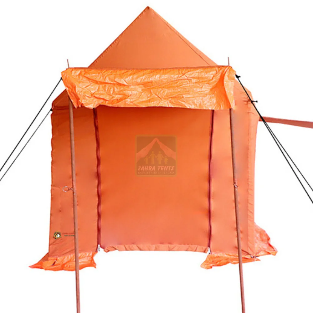 Heavy Duty Frame Tent (7 x 5 ft.) Cotton Canvas Frame Arabian Tent For Outdoor Camping 100% High Quality Luxury Frame Tent