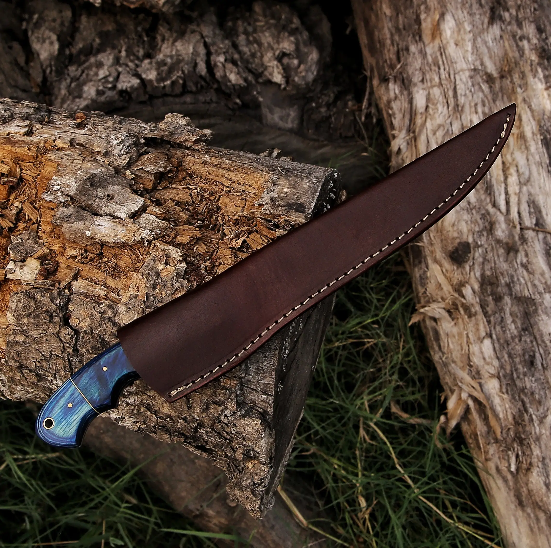 Damascus Steel Fillet Fishing Knife Handmade Damascus Fillet Knife Kitchen Chef Knife Gifts for Him