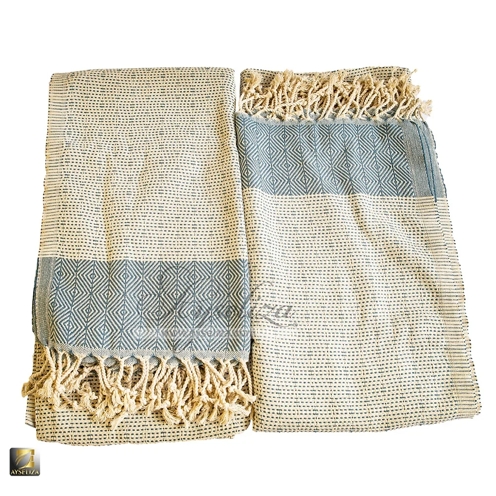 Turkish Bath Beach Towel Peshtemals 100 Cotton Wholesale Custom Private Logo Print or Embroidery Fabric Microfiber Superdry