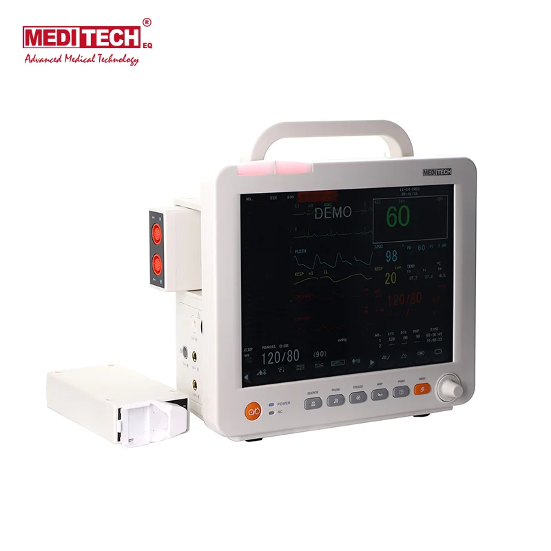 Meditech 12 inch touch screen modular patient monitor For ICU