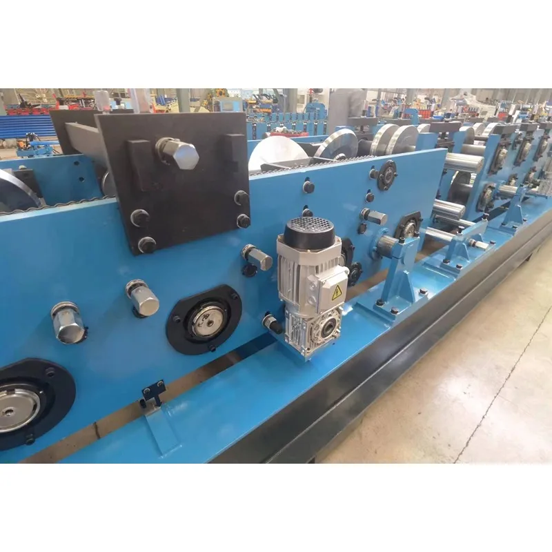 80-300 China Quick Size Changeable Fully Automatic Rolling Machinery 1-4mm C Z U  Steel Purlin Roll Forming Machine for Sale