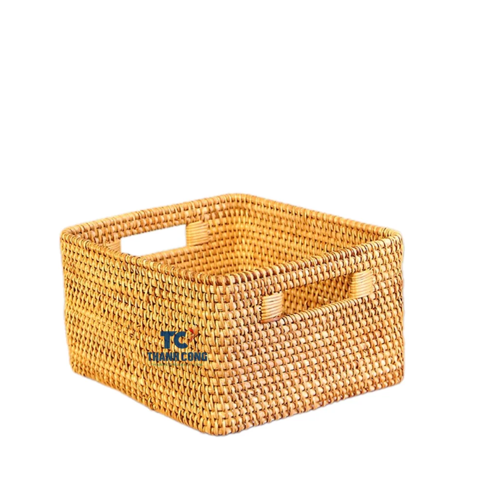 Best Price Rattan Laundry Baskets Lovely Rattan Baskets with Holder Made in Vietnam Home Decoration for whole Family