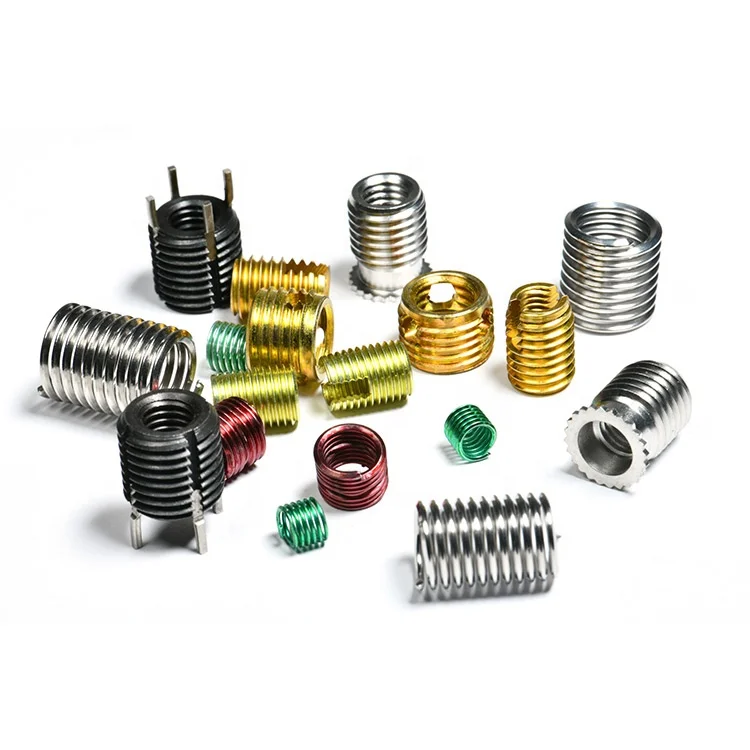 Stainless Steel 304 316 M6 M8 M10 Wire Coil Heavy Type Key Locking Self Tapping Wire Thread Insert