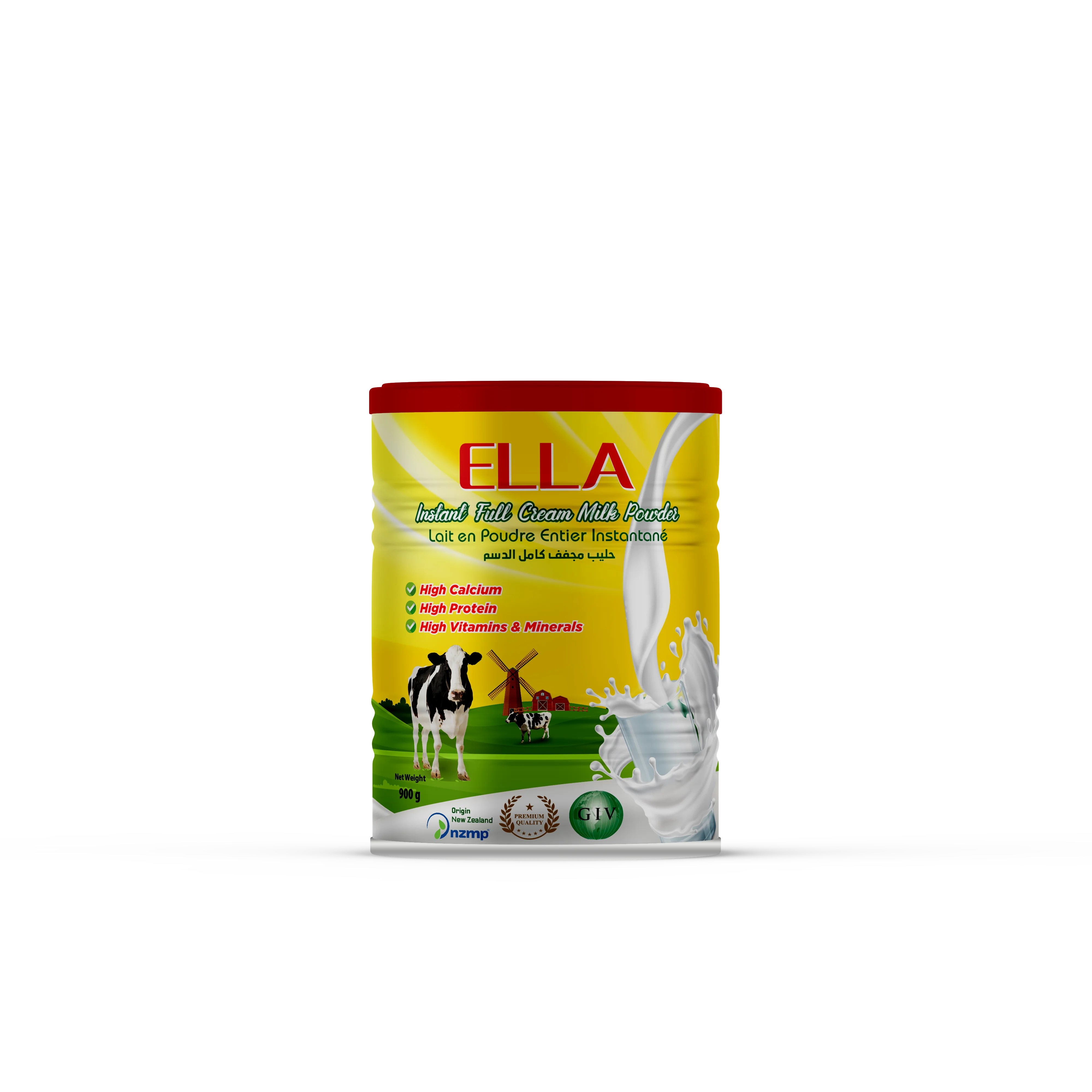 INSTANT Full Cream Milk Powder ELLA OEM size 25 Kg bag With 28% Fat/ Best Best Quality of ELLA Milk Powder/New Zealand