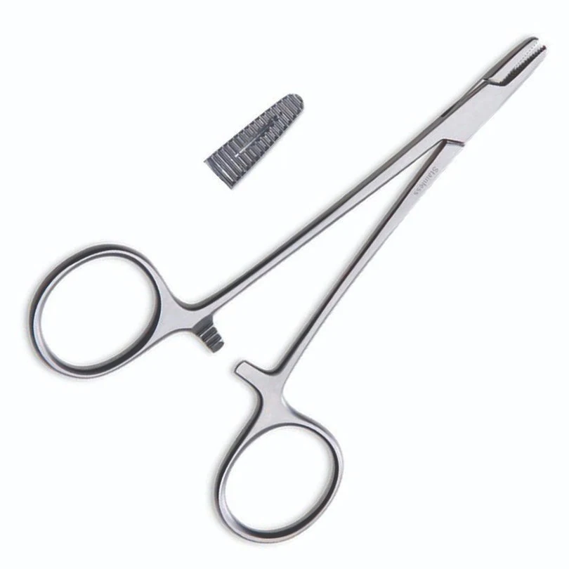 Stainless Steel Needle Holder Forceps For Multiple Types Of Surgical Operation
