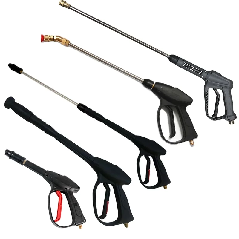 Very fantastic design 3200PSI water gun rifle fan wheel nozzles good reviews water gun excellent rechargeable car wash gun