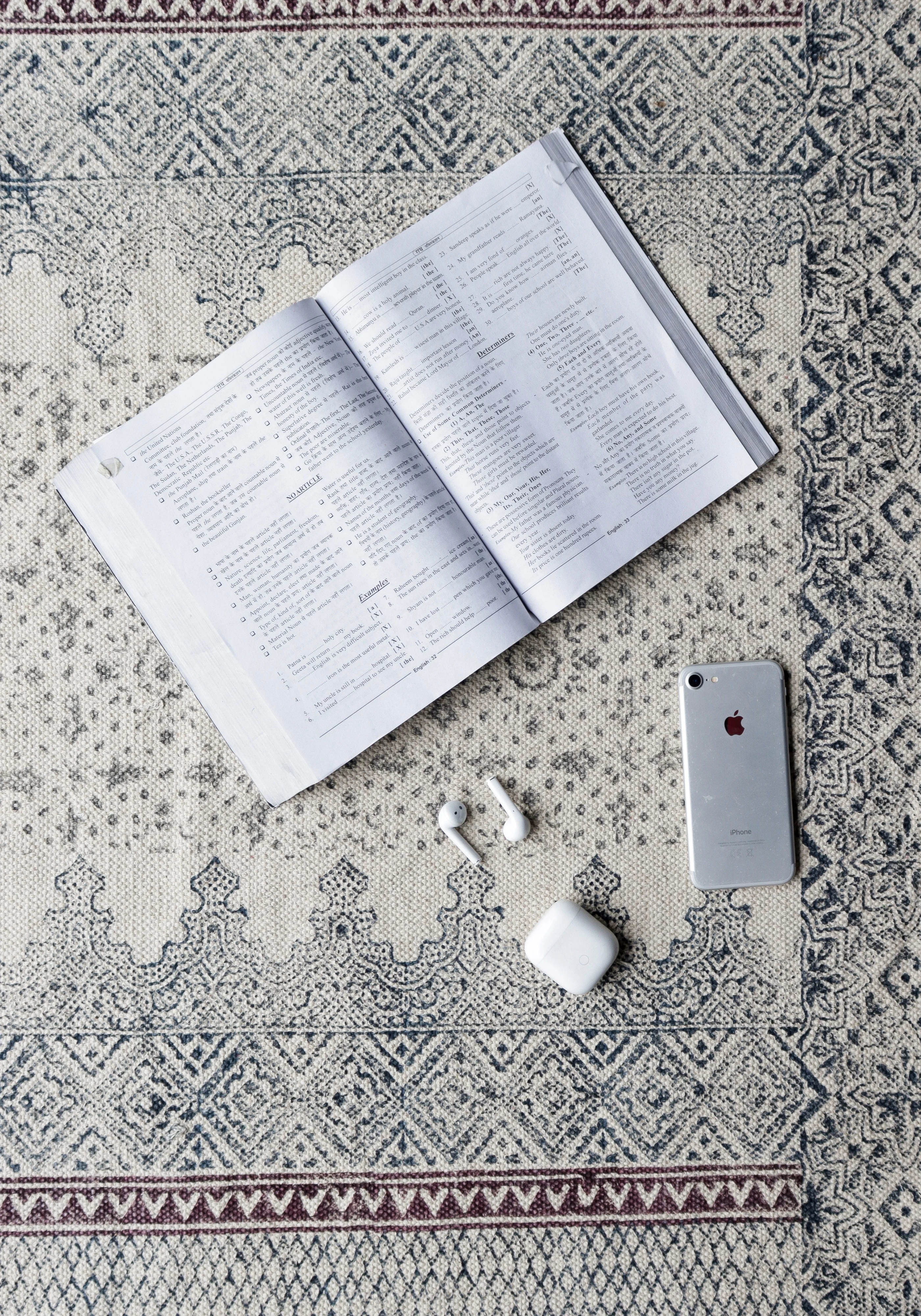 Cotton Kilim Outdoor Carpets 100% Cotton Material Carpets Dhurries , Mats Hand Block Print Rugs for Living Decor and Garden Rugs