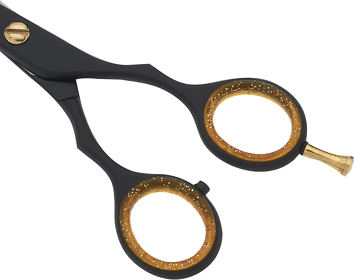 Black Hairdressing Scissors Barber Salon Hair Cutting Sharp Razor Scissors for Barbershop