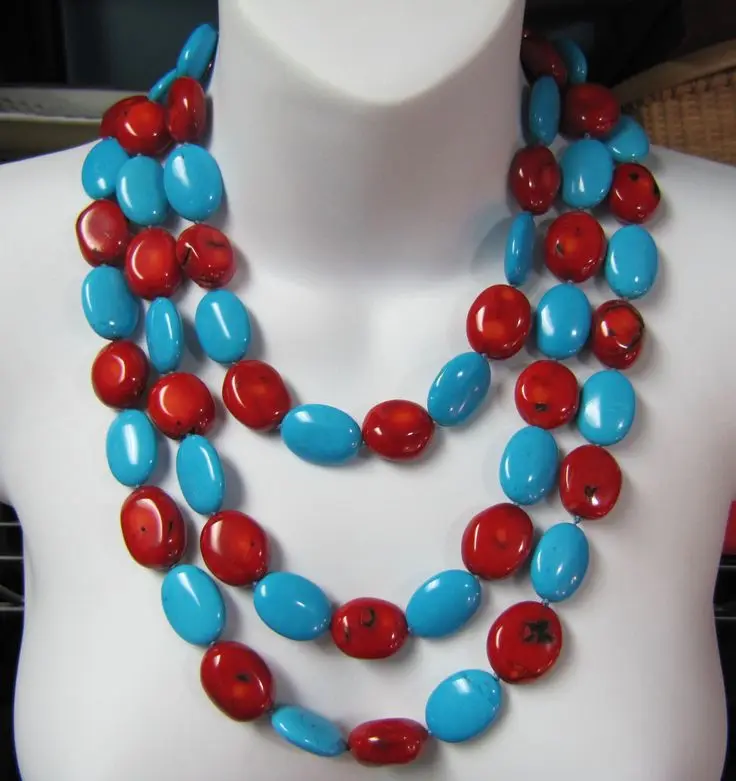 Massive Bakelite Swirls Necklace  Statement Chunky Acrylic Indian Jewelry Irregular DIY Wholesale Necklace Women Popular Resin