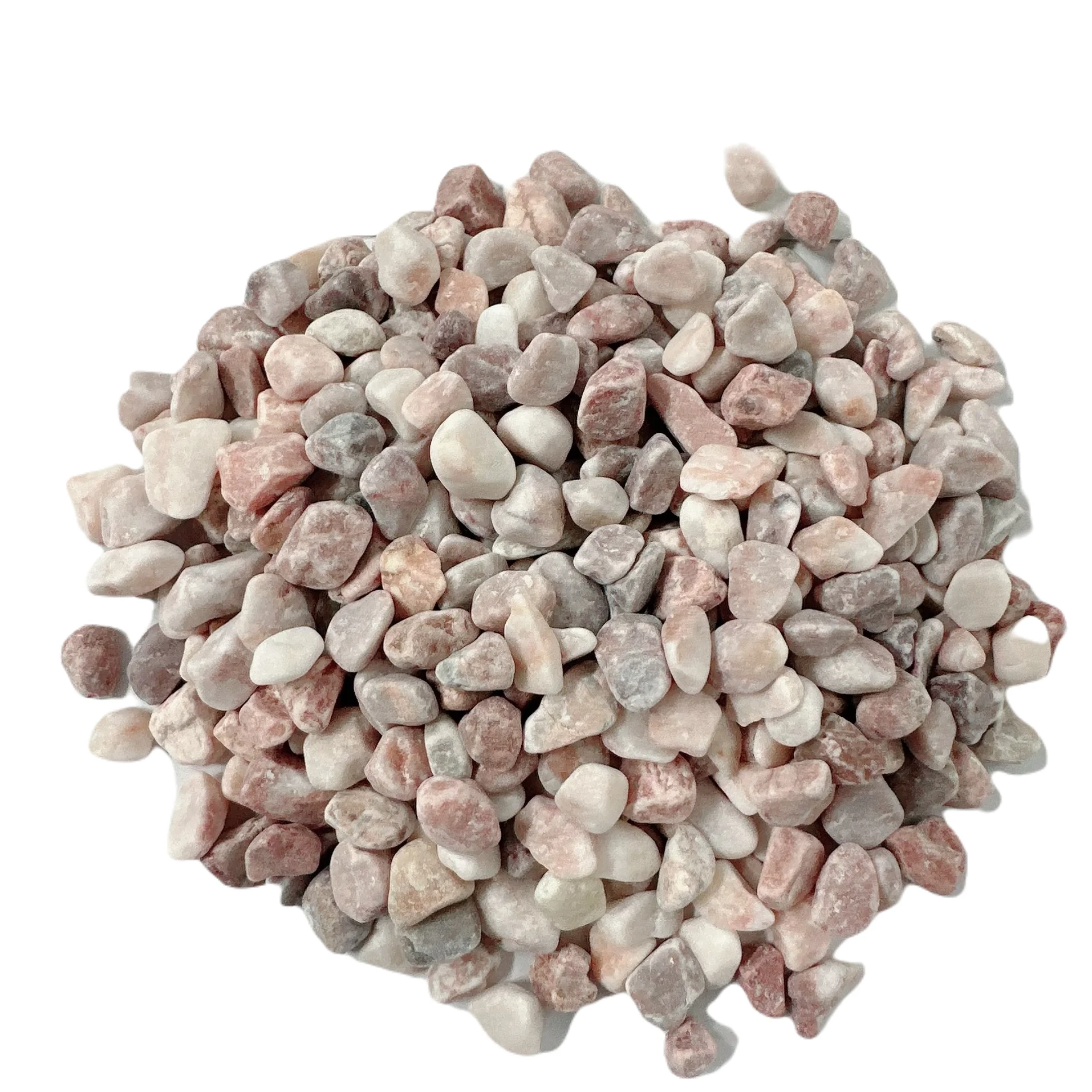 HOT SALELandscape Decoration Driveway Pebble River Stone Various mix size/color Natural Rain Flower Cobbles & Pebbles stone