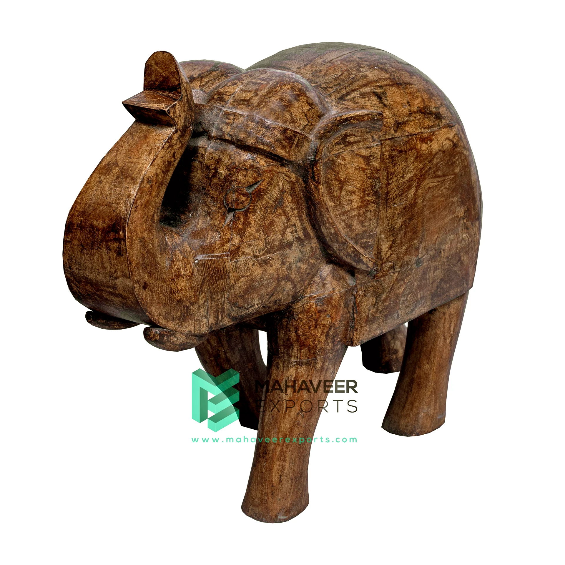 Wholesale Decorative Realistic Design Elephant Figure Home Decor Popular Hand Crafted Animal Figure and Gift Accessories