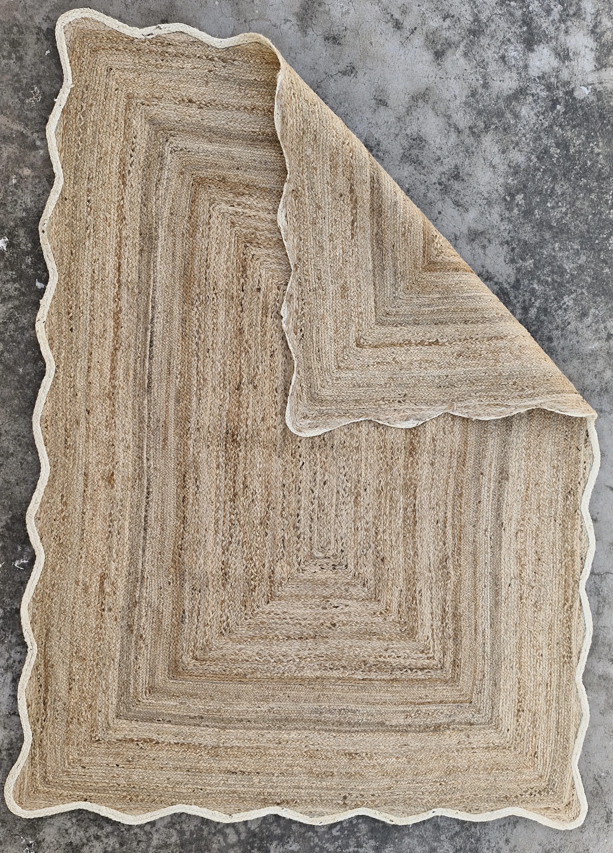 100% Hemp Jute Woven Rugs Hemp Braided Rugs Jute Rugs Carpets With Unique Design In Brown Color From Bulk Supplier