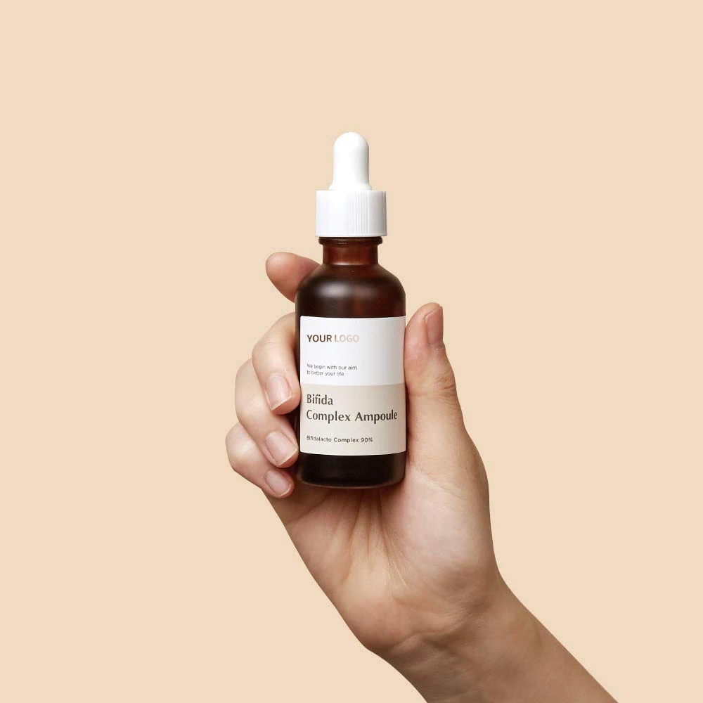 Private Label Natural Replenishes Hydration Moisturizing Anti Aging Ampoule Facial Serum For Women Men Korean Skin care