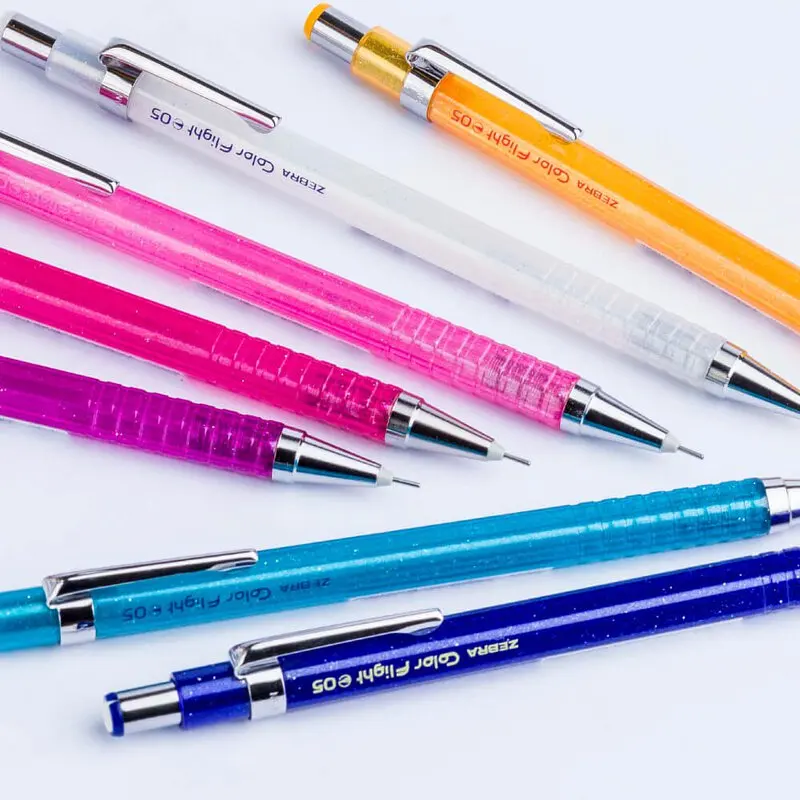 Color Flight Drawing Automatic Mechanical Pen Hex Axis(Order Remark Model)