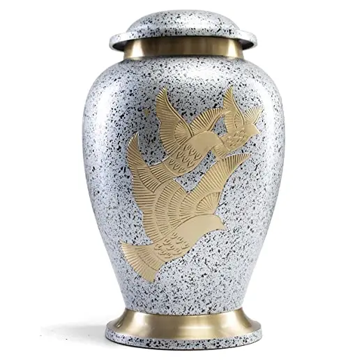 Brilliant Quality Handicraft Large Urn At Best Price For Funeral Human Ashes Urn
