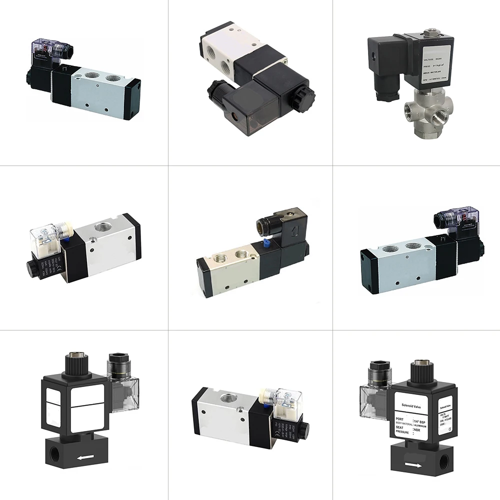 Purchase Operating Fluid Use 3 Way Direct Acting Solenoid Valve Available In Multiple Sizes And Designs