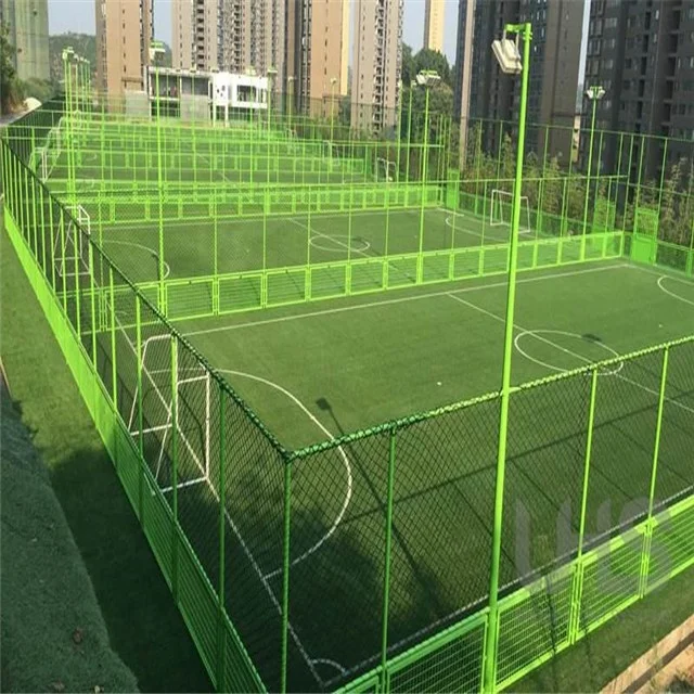 Outdoor Playground Fence /Wire Mesh Chain Link Fence Tennis Court Fence