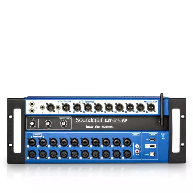 HOT New Soundcraft Ui24R 24-channel Digital Mixer/USB Multi-Track Recorder with Wireless Control Sale