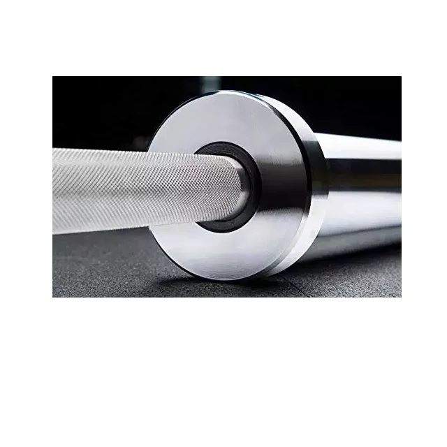 Cheap Good Quality Barbell Bar Dumbbells Bar Set Case Winter Shiny Steel Universal Wooden Style Surface Packing Weight Material