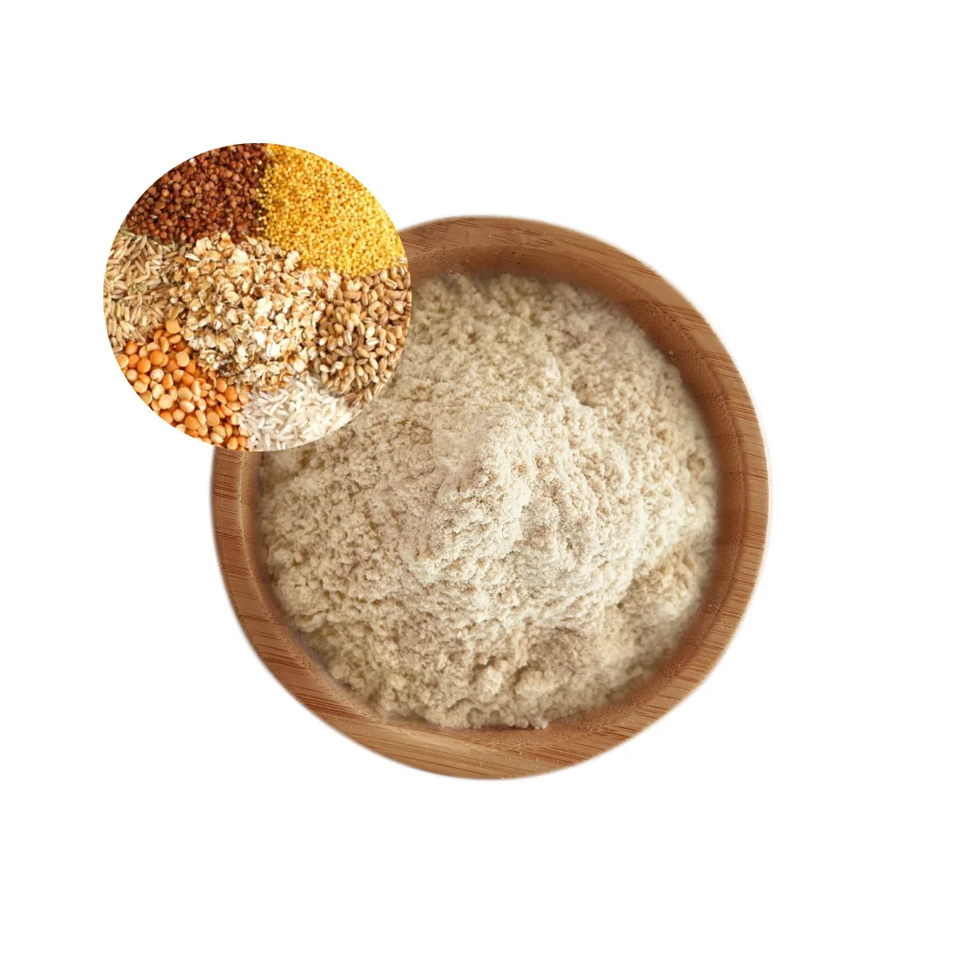 Чистое натуральное крупное зерно зерновой порошок (экструдированный) лучший выбор для ежедневного завтрака сухое быстрого приготовления