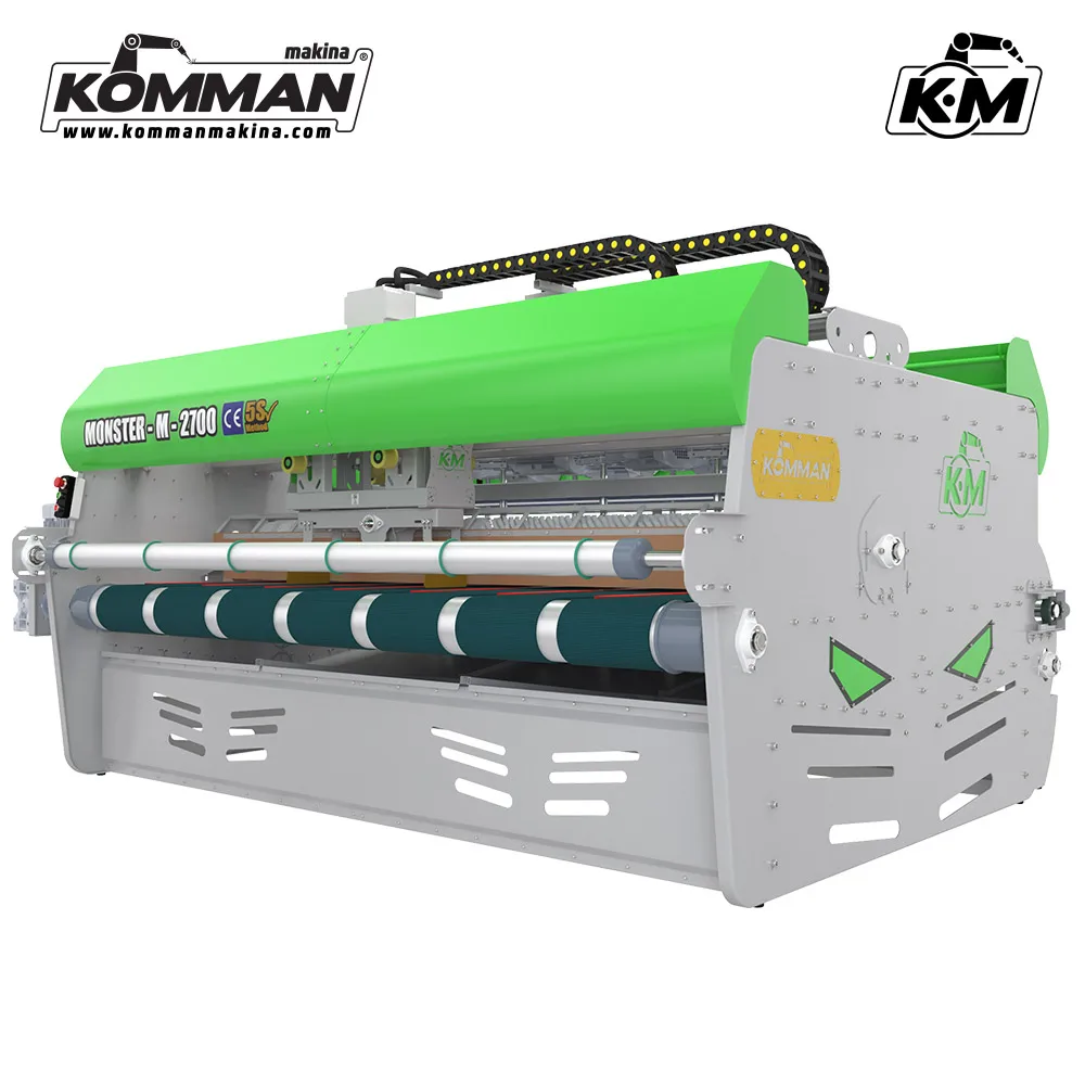 Full Automatic Carpet Washing Machine -MONSTER M 2700- 2.70 meter conveyor surface 10 brushes carpet washer