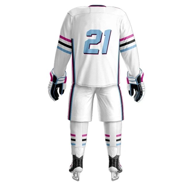Professional production sublimation printed ice hockey jerseys ice hockey jersey custom team men ice hockey uniforms