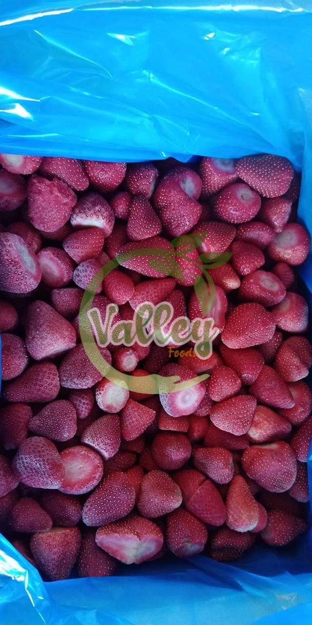 Frozen strawberry 2022 from Egypt wholesale high quality good color and excellent taste special discount for juice factories