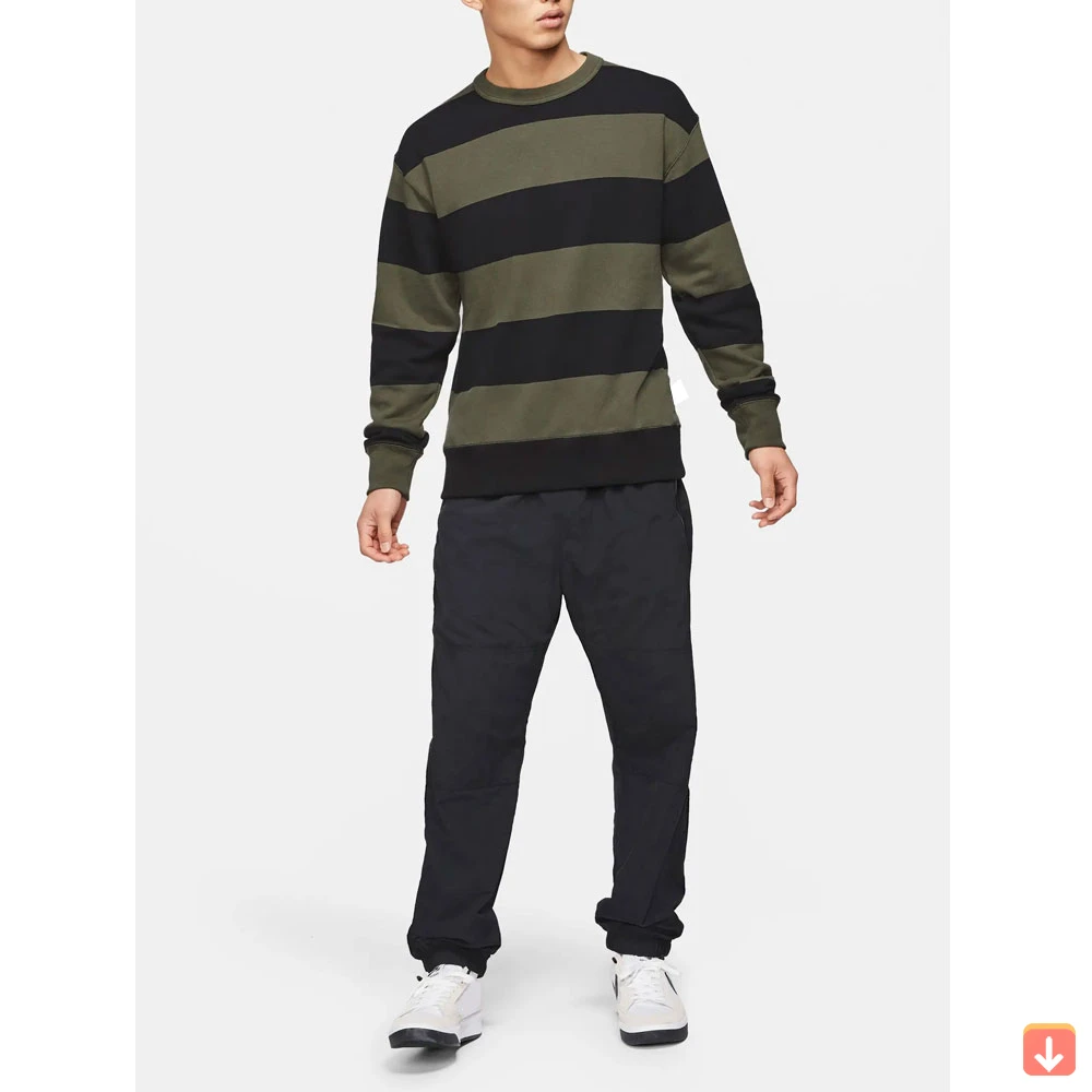 2024 Latest Design New Fashion Wear cotton fashionable casual wear crew neck Custom Logo Embroidery Popular Men Sweatshirt