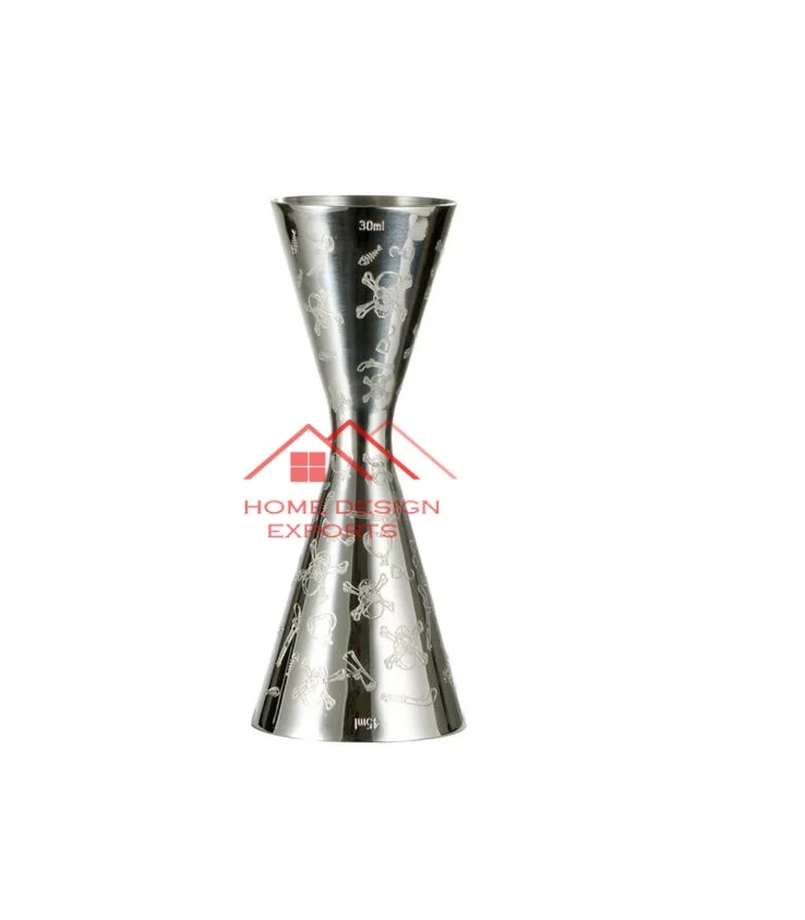 Competitive price Pure Copper jigger Glass with handle top design For Kitchenware Hotel And Bars Design Copper jigger Glass